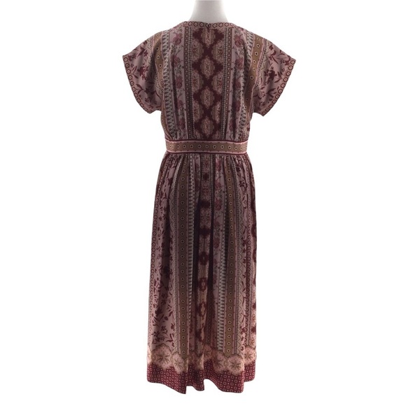 Girl Meets Glam Liza Print Charmeuse Dress - Picture 3 of 12